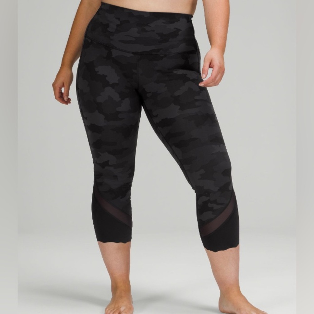 Lululemon Cropped Camo Leggings